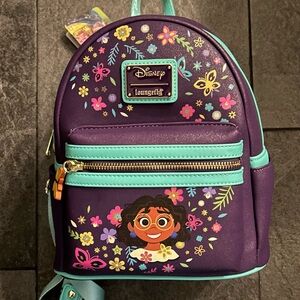 NWT Disney Loungefly Encanto Family Tree Mini Backpack